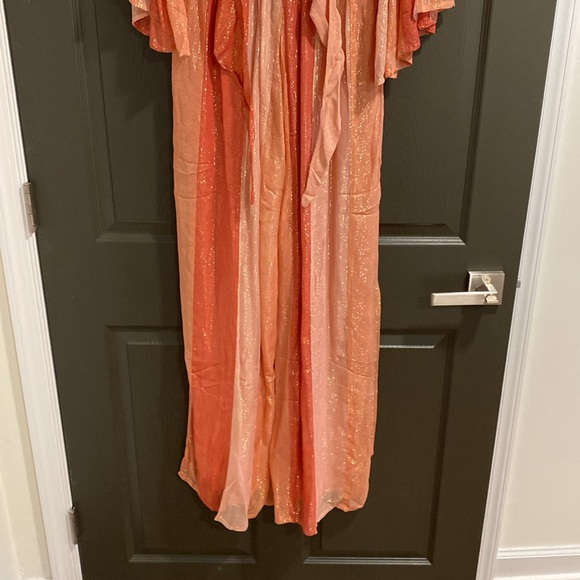 NWT - Sundress x Anthropologie Juliana Jumpsuit in Marbella Mix Terracotta - M/L - Picture 10 of 12